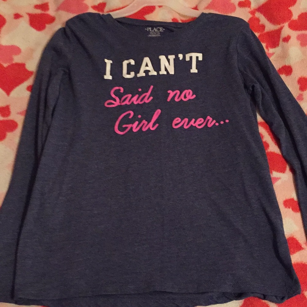 Graphic tee for big girls